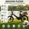 20 Inch Folding Electric City Bike With 7 Speed Magnesium Alloy - Image 3