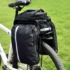 Waterdichte Fietstas voor Achterdrager Reflecterend Ruim - Afbeelding 3